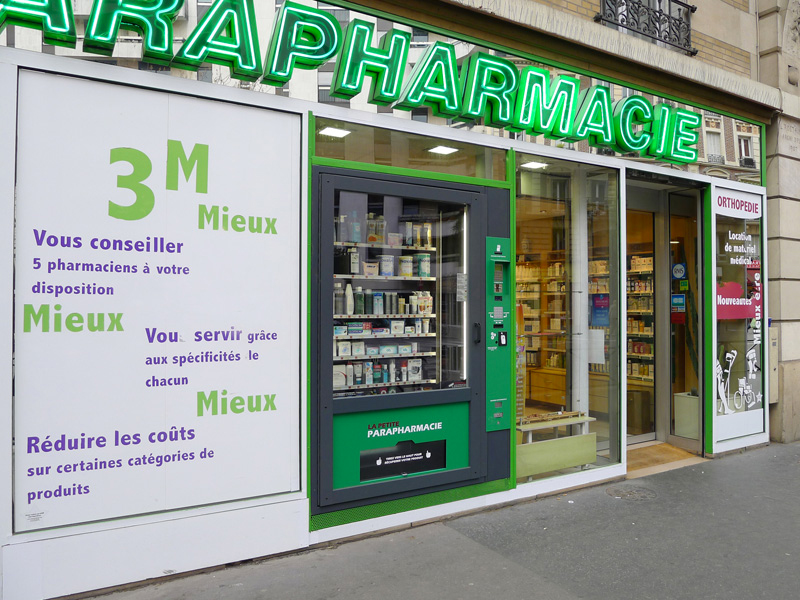 Distributeur automatique La Petite Parapharmacie